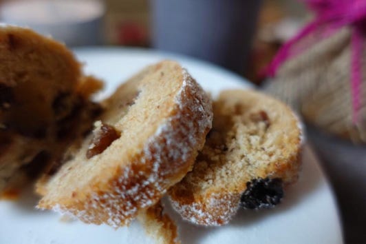 Stollen im Glas - Weihnachtsbäckerei mit der Bio-Kuchenfee